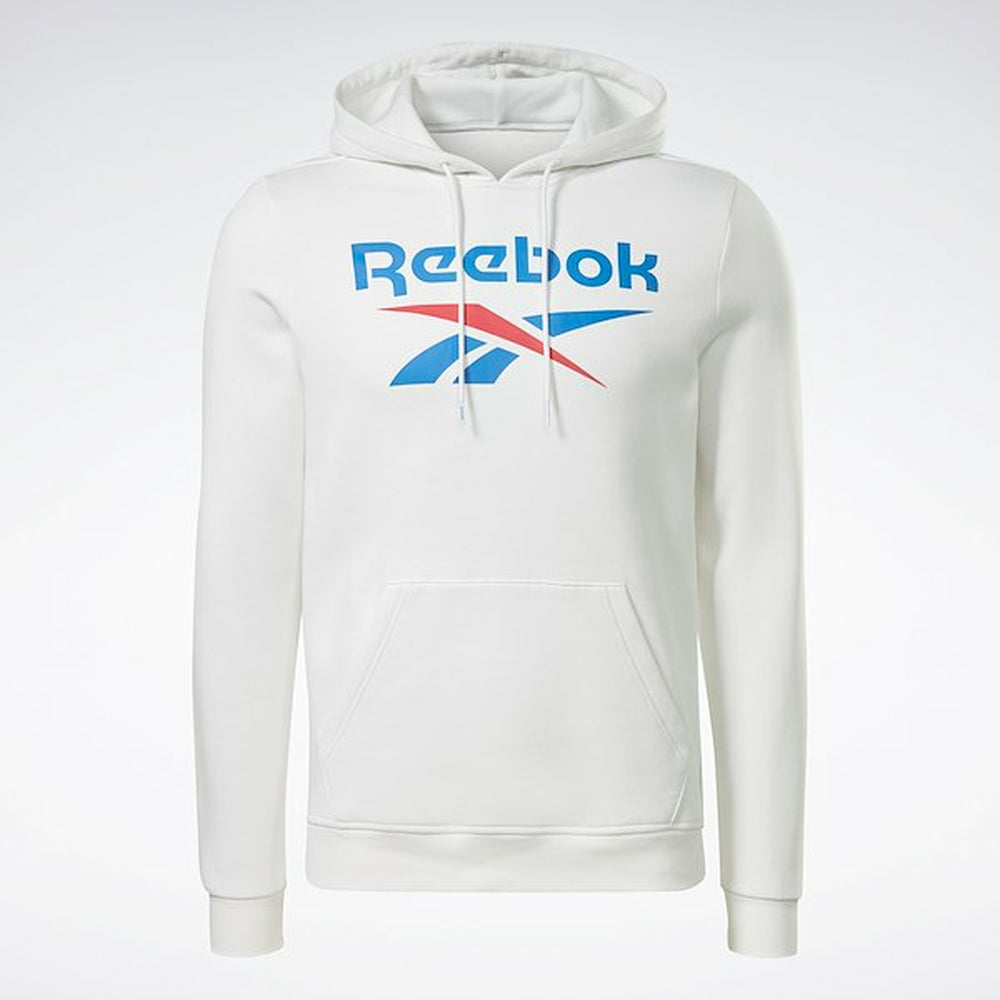 Reebok Identity Fleece Stacked Logo Pullover Hoodie (5)