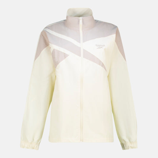 Open hem vector track jacket