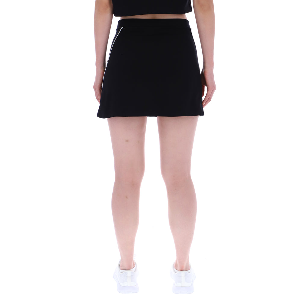 Brianna Flared Skirt With Foil Logo (2)