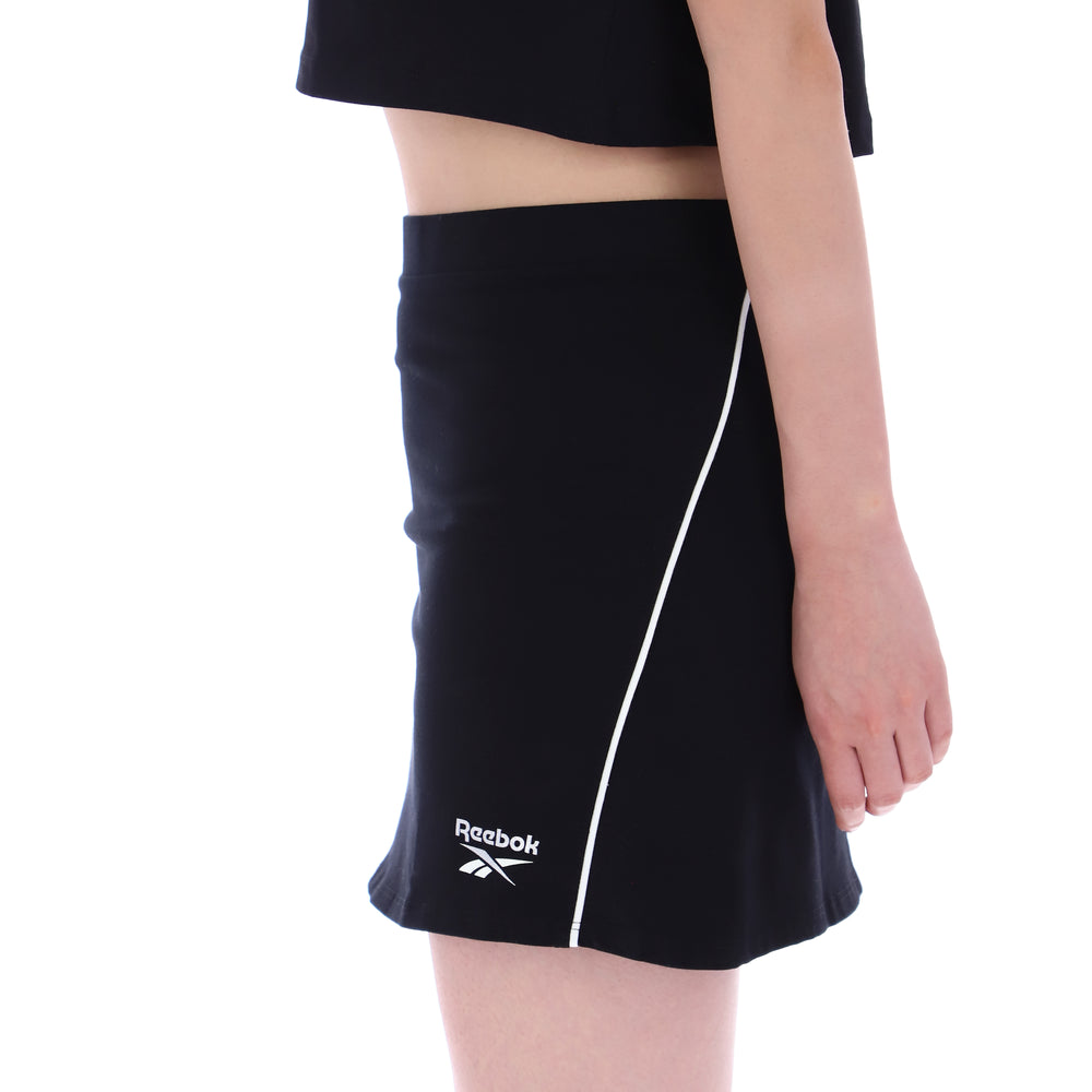 Brianna Flared Skirt With Foil Logo
