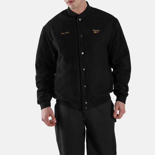 Reebok Elevated Athletic Varsity Jacket