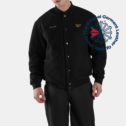 Reebok Elevated Athletic Varsity Jacket