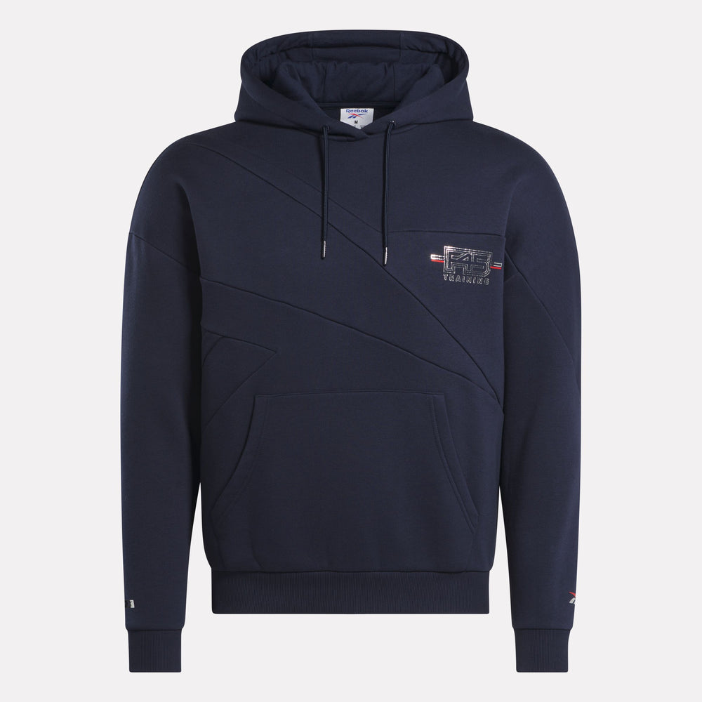 Men'S Reebok X F45 Training Coach Fleece Hoodie (3)