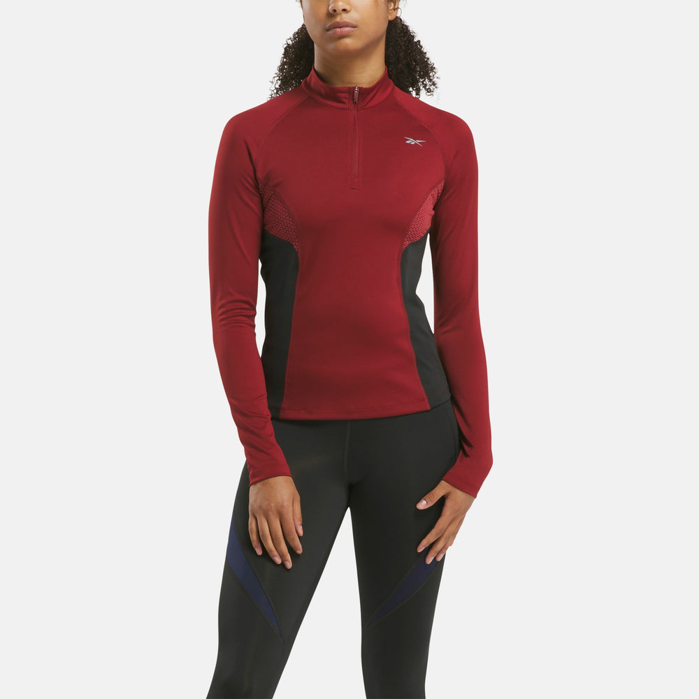 Reebok quarter zip womens sales