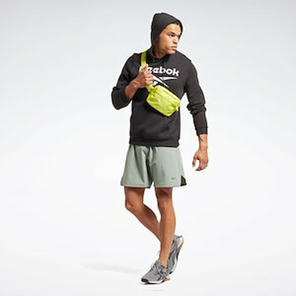 Identity Fleece Stacked Logo Pullover Hoodie (1)