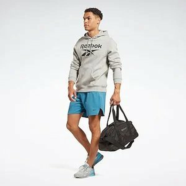 Identity Fleece Stacked Logo Pullover Hoodie (1)
