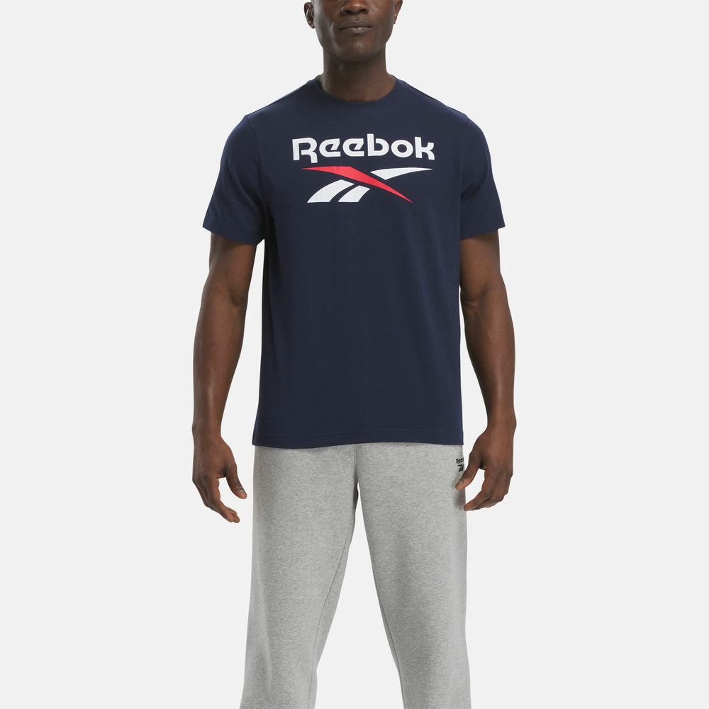Identity Big Stacked Logo T Shirt Reebok South Africa