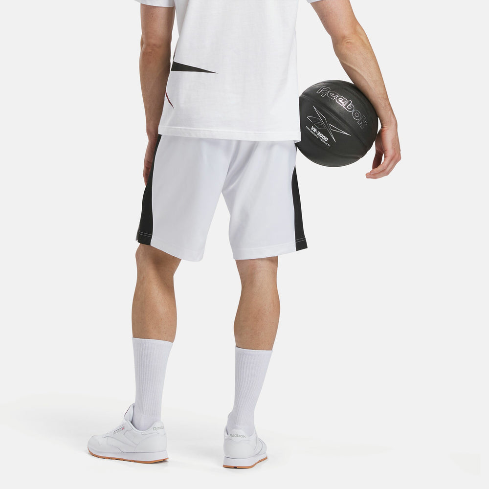 Basketball Satin and Mesh Shorts (1)
