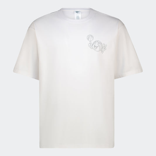 Reebok Graphic Tee Peace Love Hoops