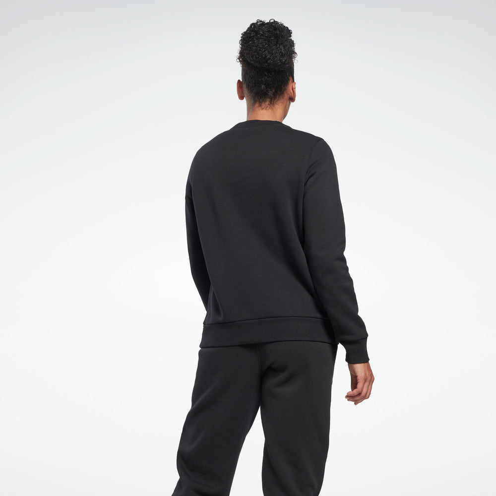 Identity Big Logo Fleece Crew Sweatshirt (1)