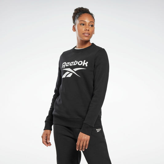 Identity Big Logo Fleece Crew Sweatshirt