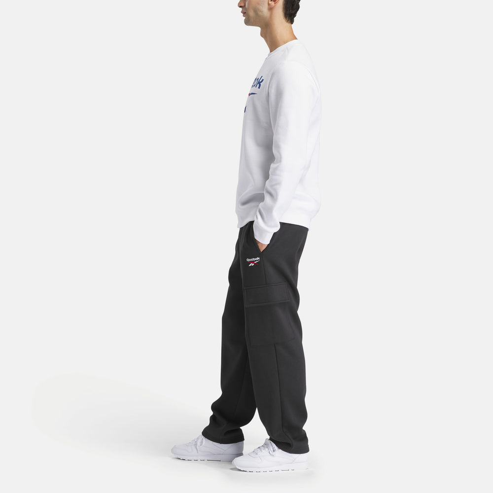 Reebok Identity Fleece Stacked Logo Crew Sweatshirt (2)