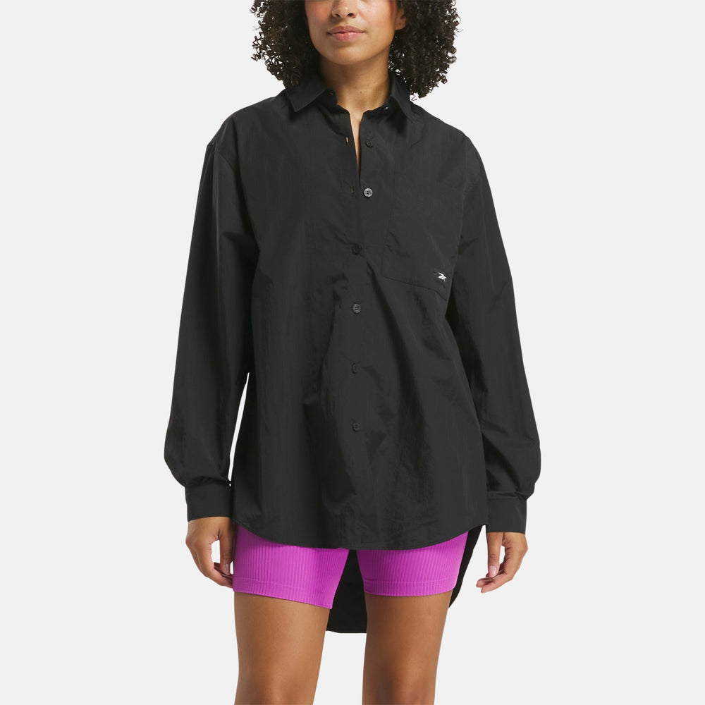 Studio style button down shirt