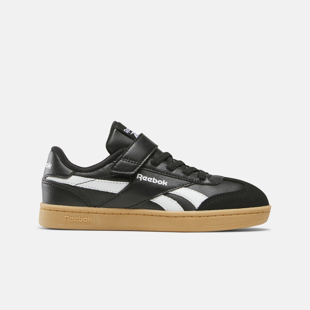 Smash Edge Elastic Lace & Top Strap Shoes (Little Kids)