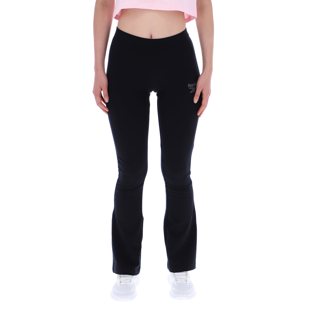 Faye Logo Print Flared Pant