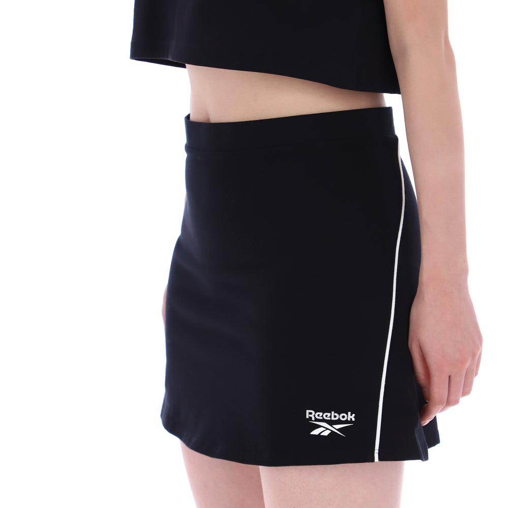 Brianna Flared Skirt With Foil Logo