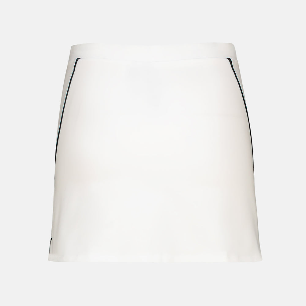 Brianna Flared Skirt With Foil Logo (1)