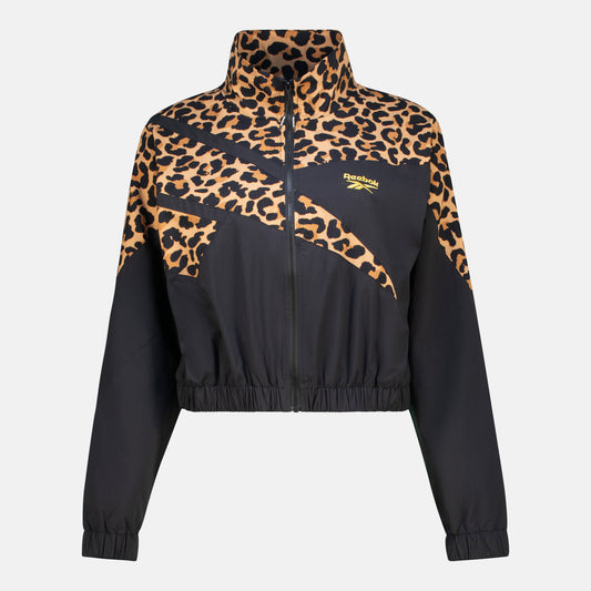 Animal Print Vector Track Jacket