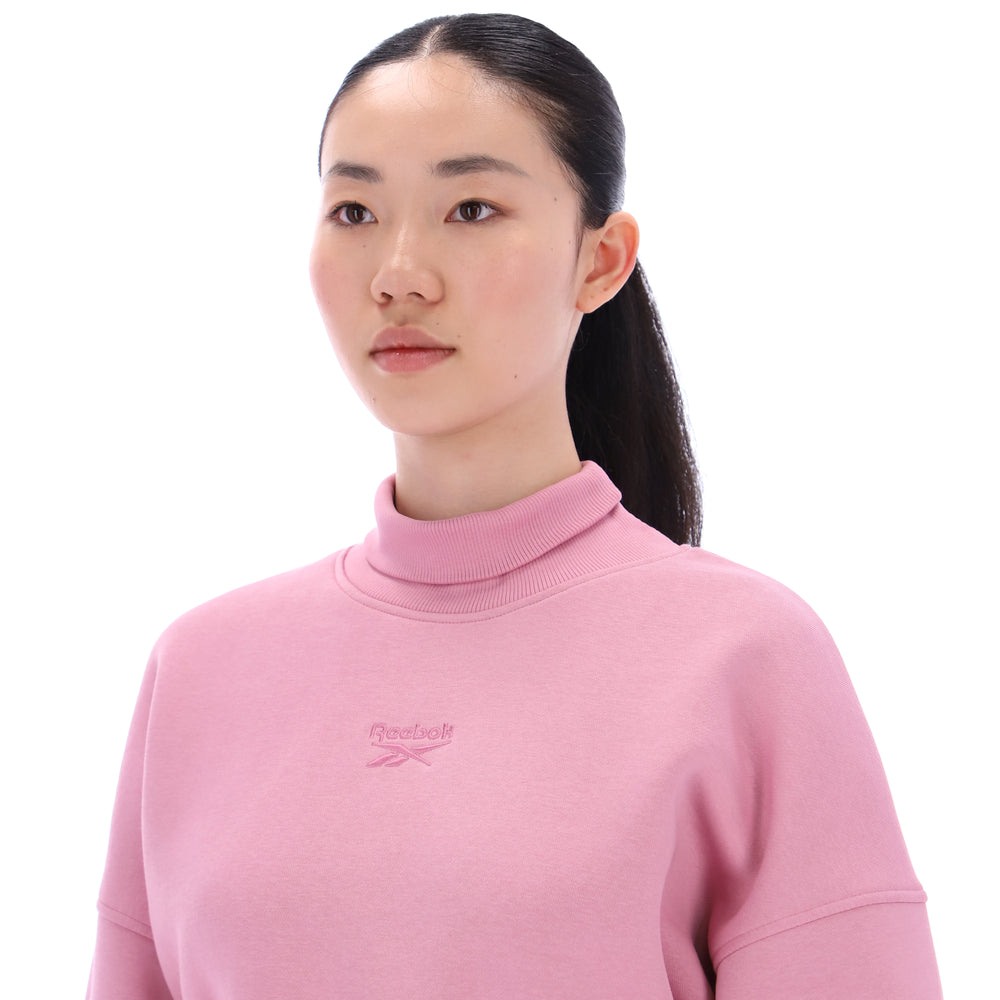 Eyeball Cropped Crewneck Sweatshirt (3)
