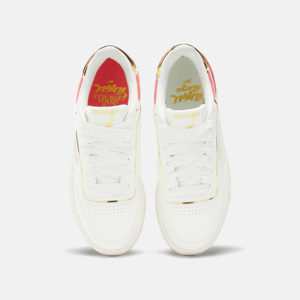 Reebok x Angel Reese Club C Shoes - Big Kids (4)