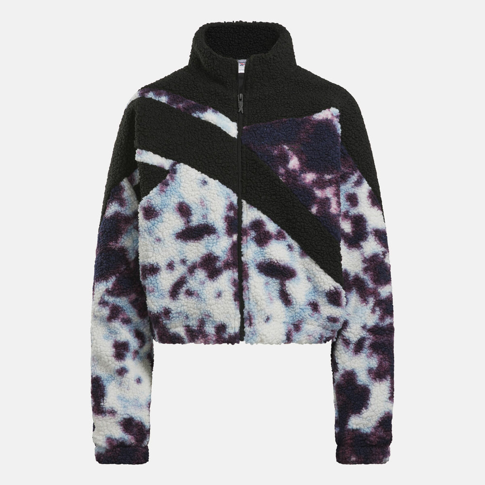 Classic Allover Print Winter Track Top