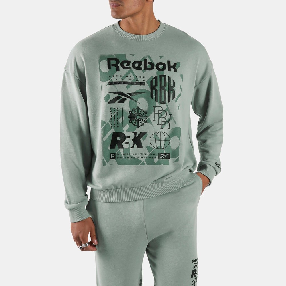 Back Fade Crew Sweatshirt