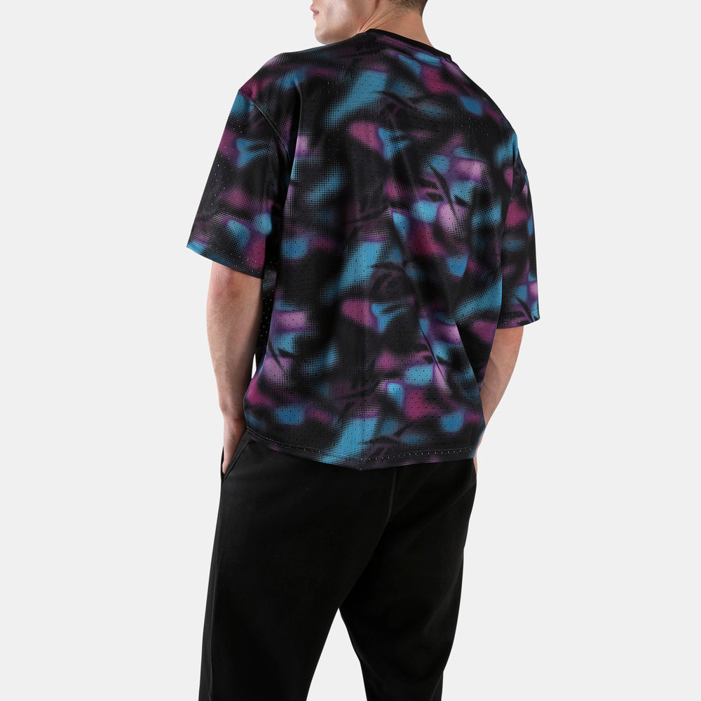 Id Basketball Printed Mesh T-Shirt (1)