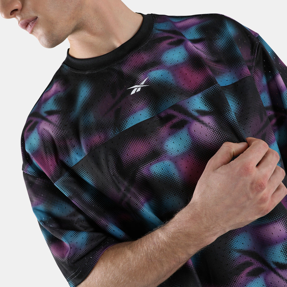 Id Basketball Printed Mesh T-Shirt (2)