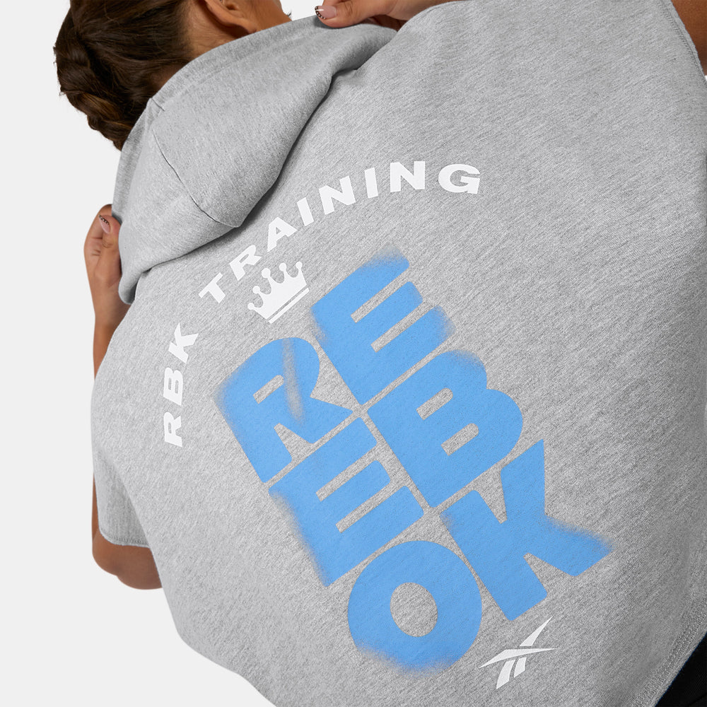 Lux Graphic Sleeveless Hoodie