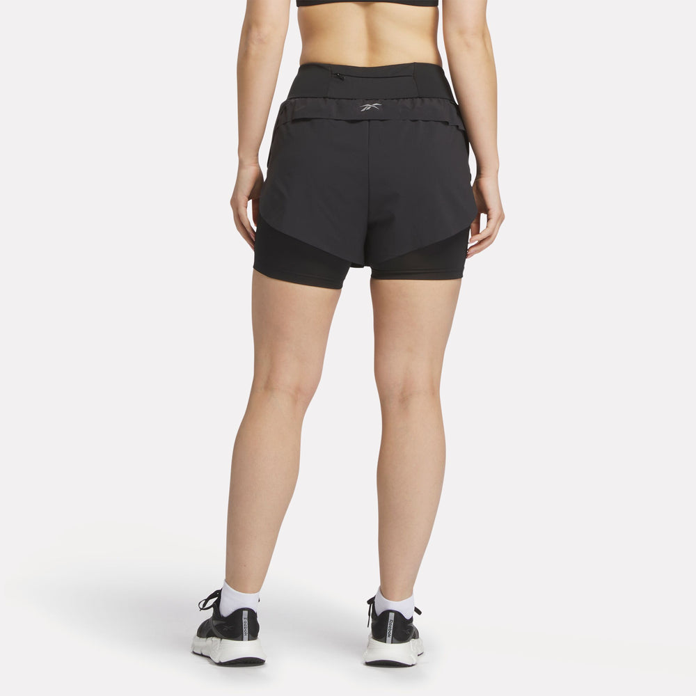 Women's Lux Metallic 2-in-1 Running Shorts 3