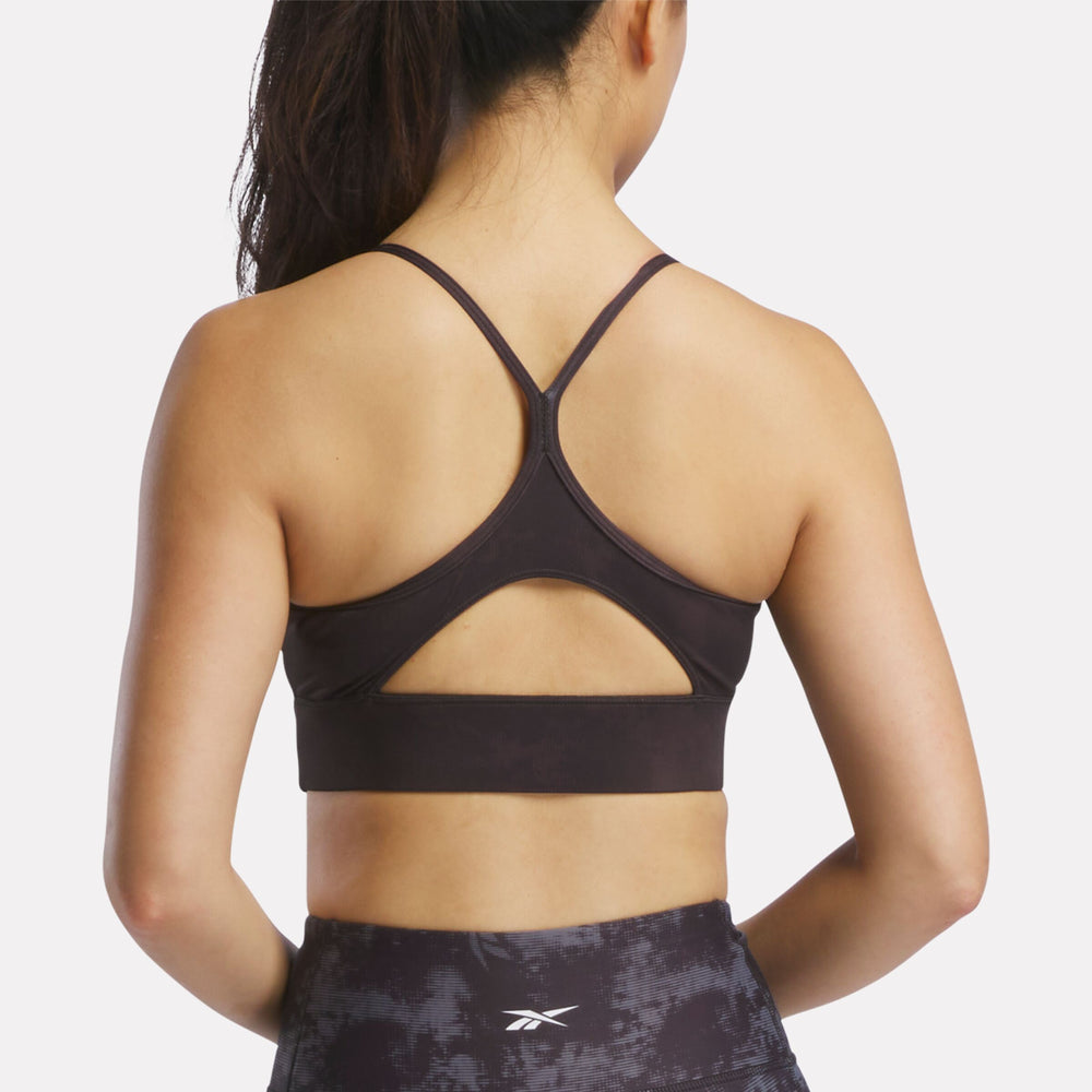 Women's Printed Tri-Back Sports Bra (2)