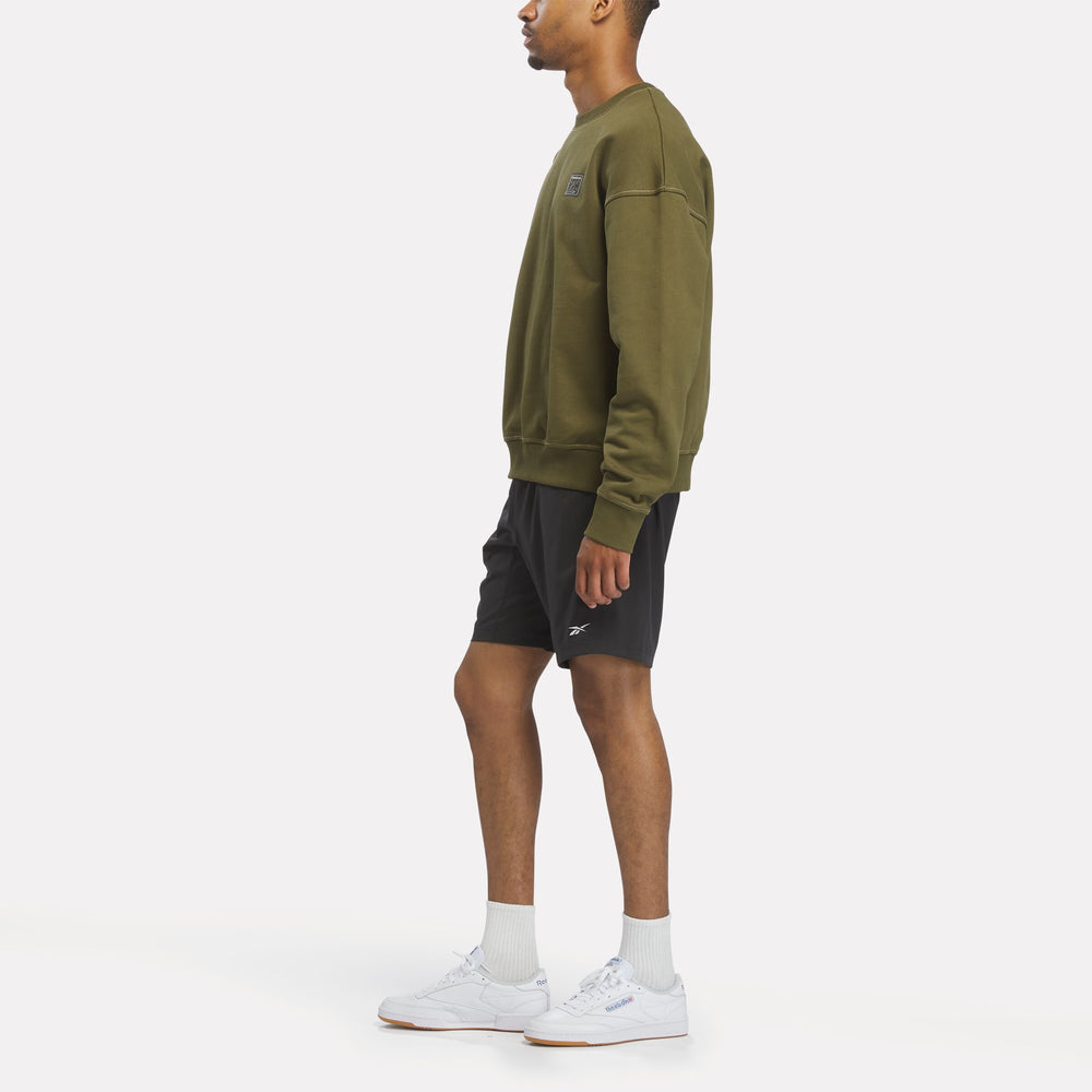 Men's Patch Logo Crewneck Sweatshirt (1)