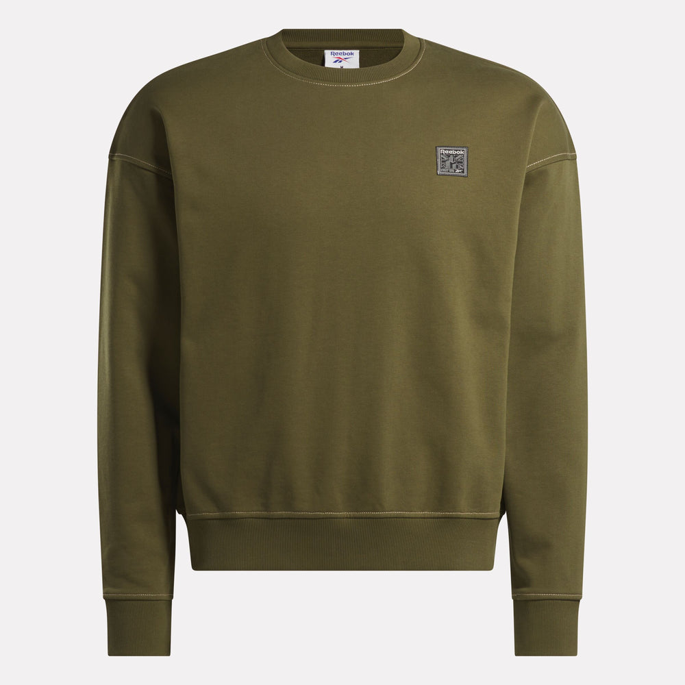 Men's Patch Logo Crewneck Sweatshirt (3)