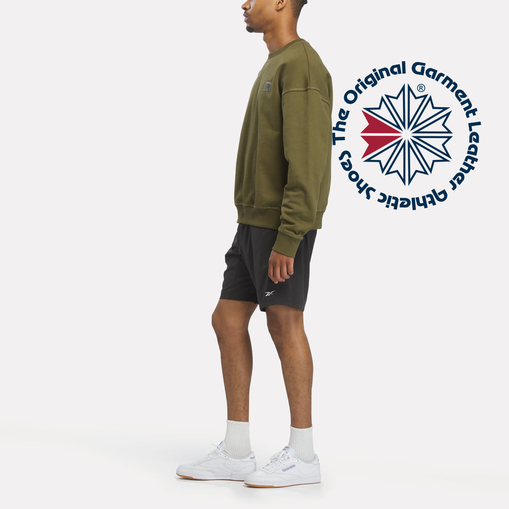 Men's Patch Logo Crewneck Sweatshirt (1)