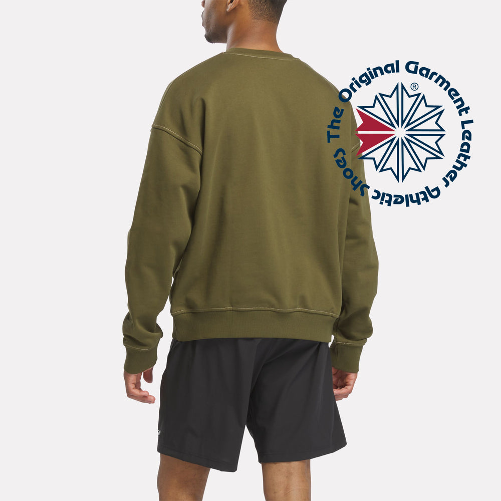 Men's Patch Logo Crewneck Sweatshirt (2)