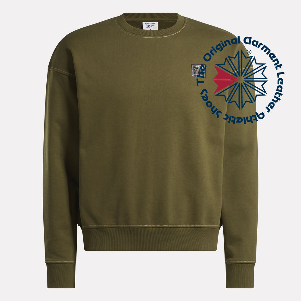 Men's Patch Logo Crewneck Sweatshirt (3)