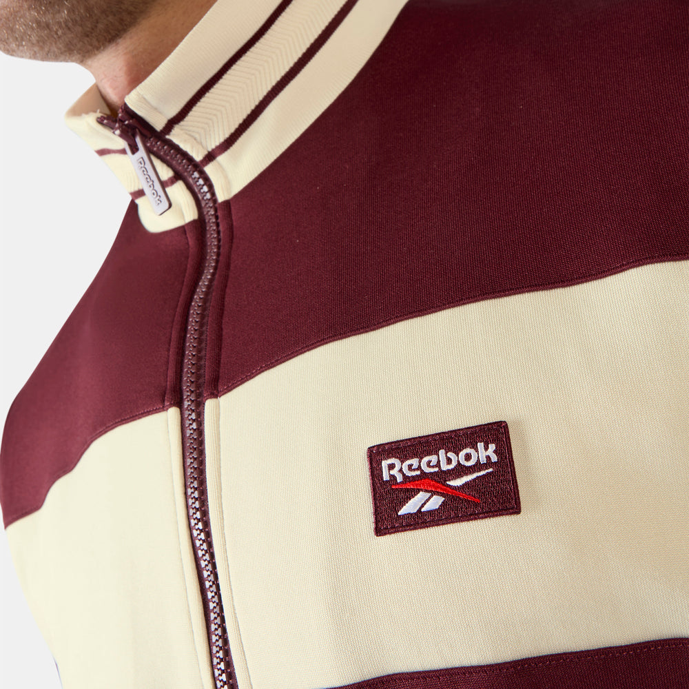 Heritage Contrast Rib Full Zip Track Top (3)