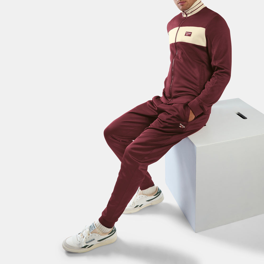 Heritage Contrast Rib Full Zip Track Top (1)