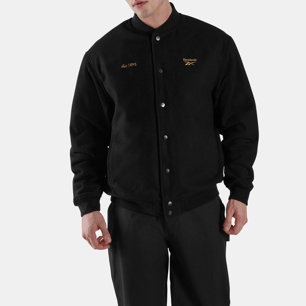Reebok Elevated Athletic Varsity Jacket