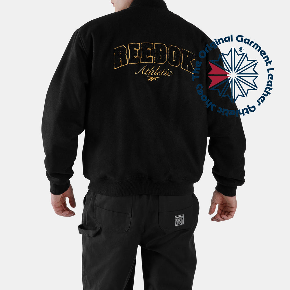 Reebok Elevated Athletic Varsity Jacket