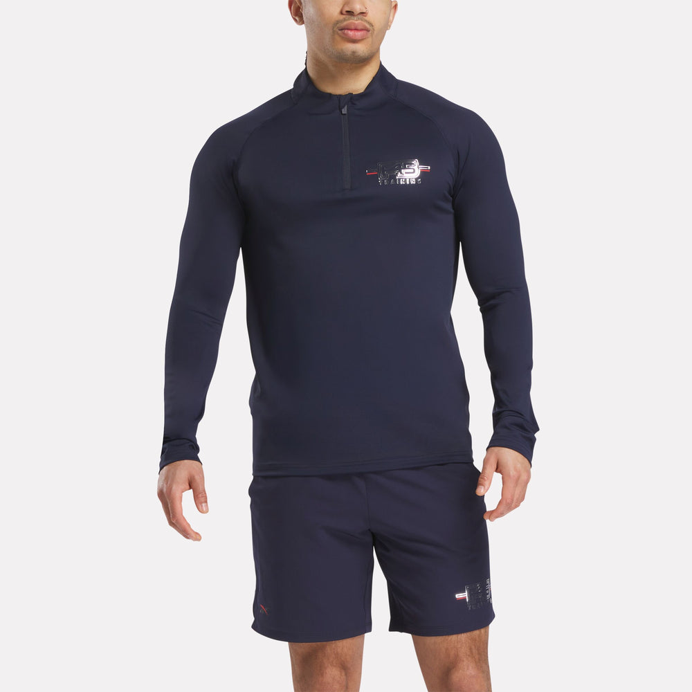 Men'S Reebok X F45 Training Coach Quarter-Zip