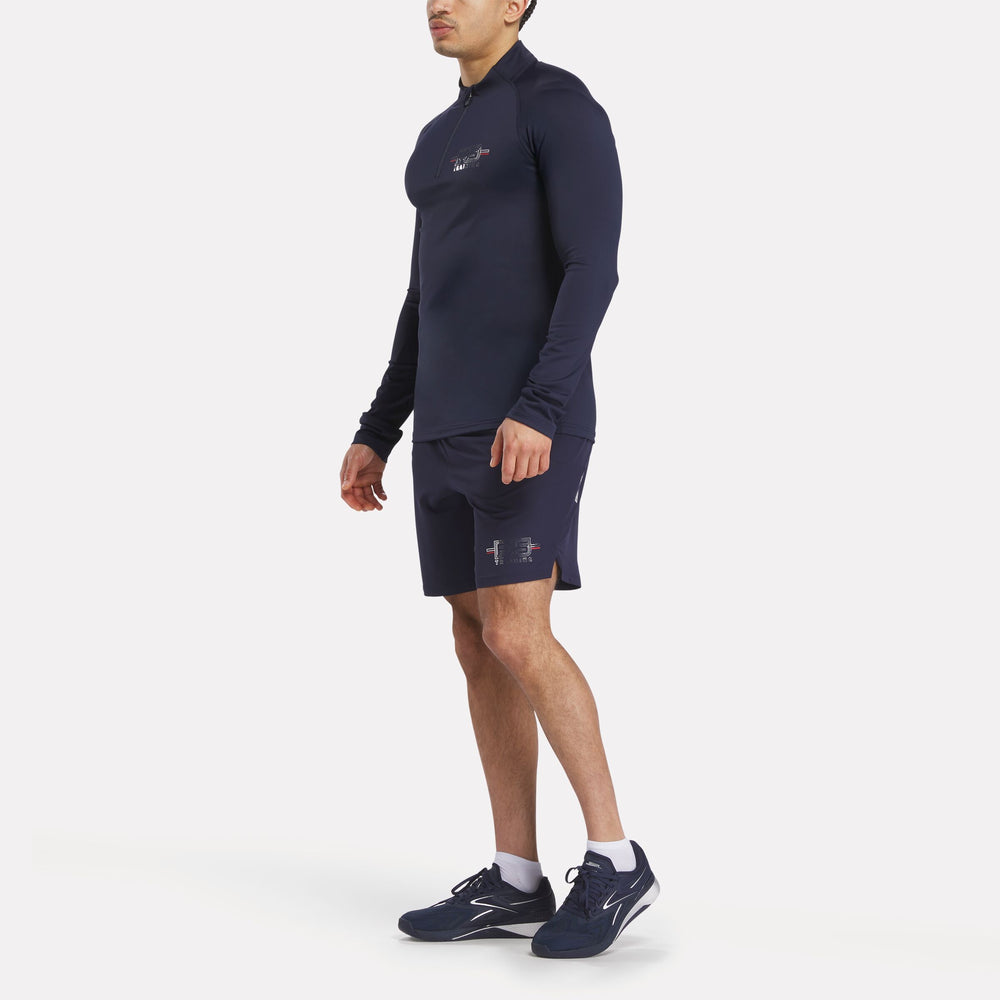 Men'S Reebok X F45 Training Coach Quarter-Zip (1)