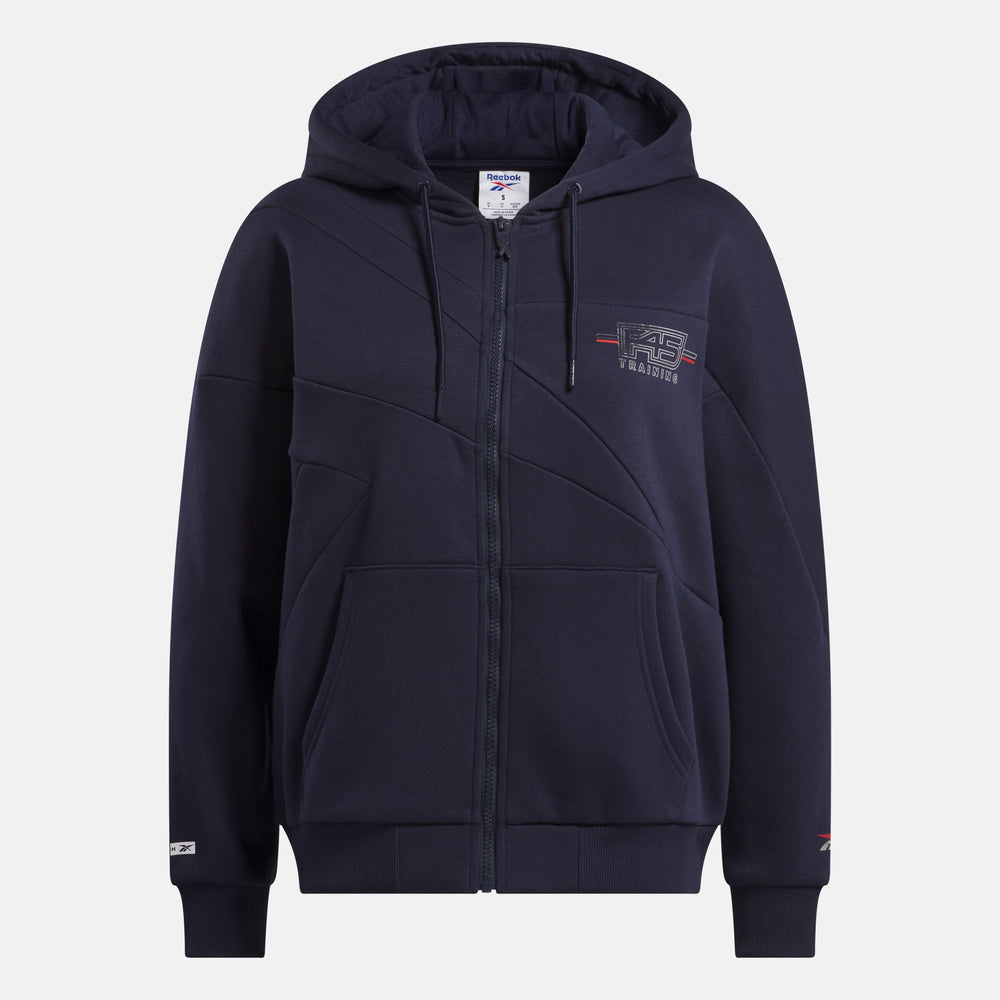 Women'S Reebok X F45 Training Coach Full-Zip Hoodie (3)