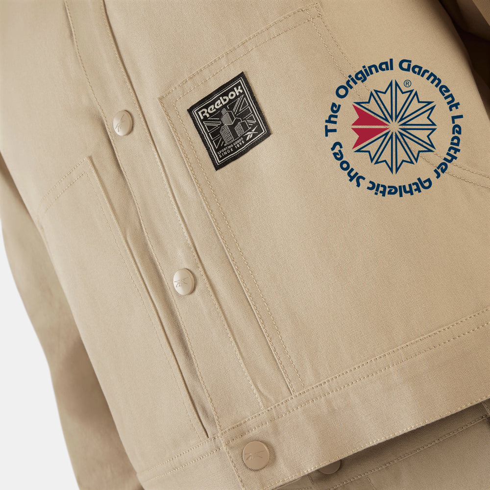 Workwear Cropped Canvas Jacket (3)