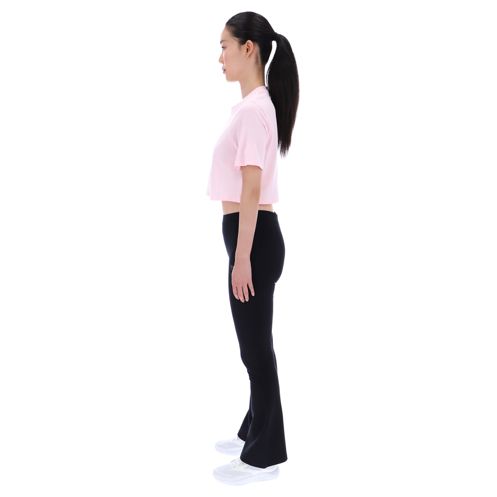 Faye Logo Print Flared Pant (1)