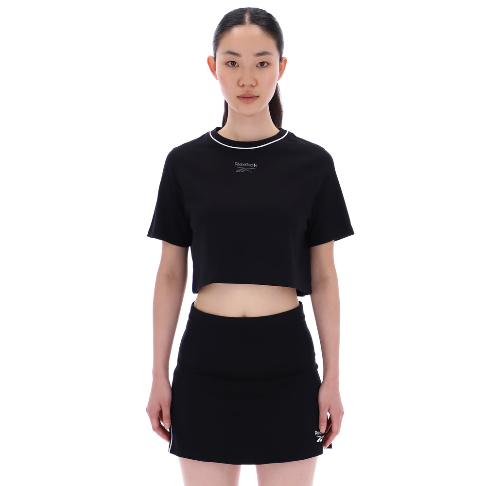 Blakely Crew Neck Cropped Ss Tee