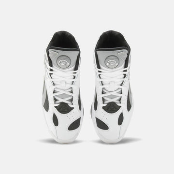 Reebok above the rim pump outlet