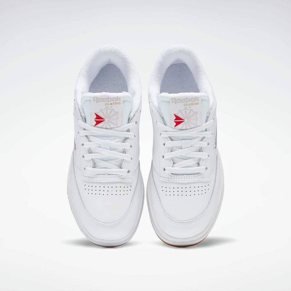 Reebok classic white womens trainers hotsell