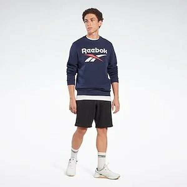 Identity Fleece Stacked Logo Sweatshirt (1)